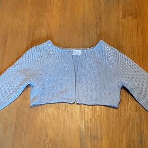 Silver Girl's Shrug 6-8
